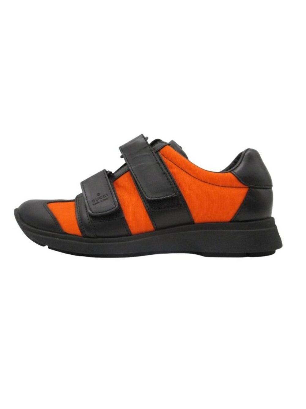 Gucci Tom Ford Era Sneakers Velcro Leather Shu Y2k Low-Cut Black